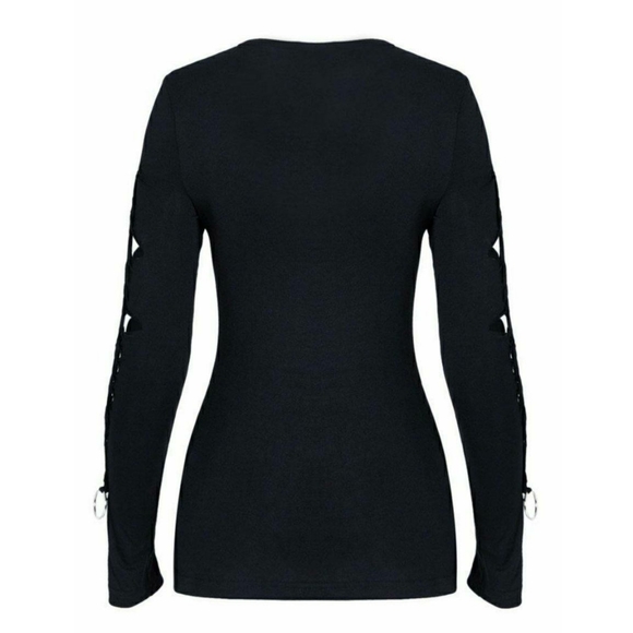 Dark Love Twisted Ring Top - Picture 3 of 6